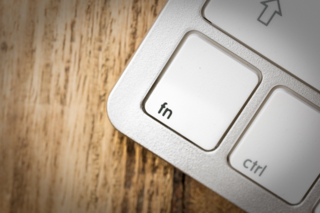 کلید FN کیبورد یا صفحه کلید کامپیوتر